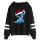 thumbnail image 1 of Sudadera con capucha de dibujos animados de Disney para mujer, sudadera divertida Y2k de Lilo Stitch, Sudadera con capucha de Manga de Anime, ropa femenina, 1 of 1