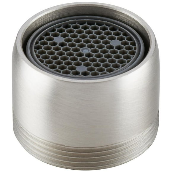 Dual Thread Water Saving Faucet Aerator - Brushed Nickel