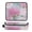 Pink Peony Pattern, variant on Hair Tool Organizer Bag with Heat Resistant Mat Removable Travel Storage Case for Hot Air Brushes Curling Irons Pink Peony Pattern