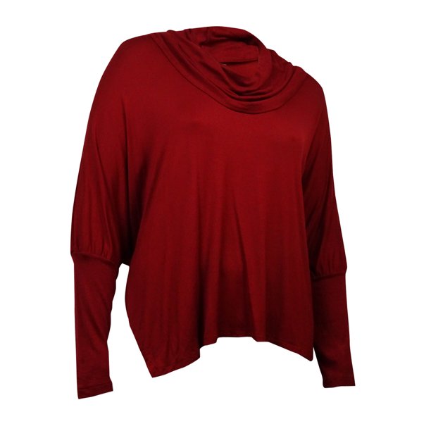 Cable & Gauge Cable & Gauge Women's Cowl Neck Knit Dolman Top