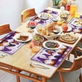 thumbnail image 3 of Happy Halloween Evil Pumpkin Gnomes Short Table Mats Set of 4 Farmhouse Spooky Halloween Place Mat Durable No Slip Dining Table Mats for Party Kitchen Dining Decoration, 3 of 6