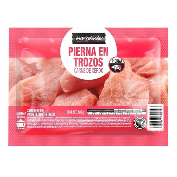 Pierna de cerdo en trozo Marketside 600 g
