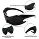 thumbnail image 3 of Gafas de Sol FEISEDY Futuristas Alienígenas Y2K Envoltura B4135, 3 of 7