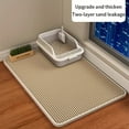 thumbnail image 2 of 1Pc Large Size Cat Litter Mat-Advanced Honeycomb Double Layer Design,Urine Waterproof,Easy Cleaning,Scatter Control,Stay Clean, 2 of 9