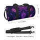 thumbnail image 2 of Balery Purple Starry Sky Antelope Bolsa de Gimnasio para Mujeres y Hombres, Bolsa de Viaje Impermeable, Bolsa de Fin de Semana con Compartimento para Zapatos y Bolsillo Húmedo, 2 of 6