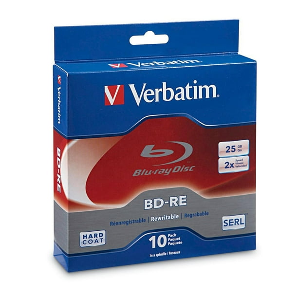 Verbatim Bluray Rewritable BDRE 1x Disc