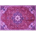thumbnail image 1 of Ahgly Company Indoor Rectangle Persian Purple Traditional Area Rugs, 7' x 10', 1 of 4