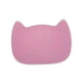 thumbnail image 2 of Estera para arena de gatos, estera para atrapar arena de doble capa, alfombra para casa de gatitos, resistente al agua, duradera y resistente a , Rosado, 2 of 8