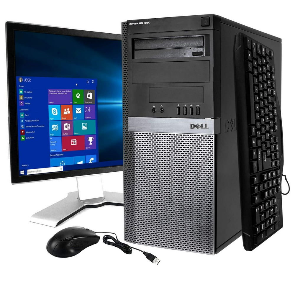 Dell Optiplex 980 Tower Computer PC, 3.20 GHz Intel i5 Quad Core Gen 1