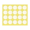 thumbnail image 2 of Inteprter 20 piezas de espuma redonda extraíble de un solo mecha de pegatina cinta para hacer velas mantener profesional Paster DIY Kits para hacer velas Amarillo, 2 of 6