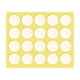 thumbnail image 2 of Moyic 20 piezas SpongeGreat Elasticidad Extraíble Single-off Candle Wick Sticker Paster de buena adherencia de doble cara Kits para hacer velas Amarillo, 2 of 6