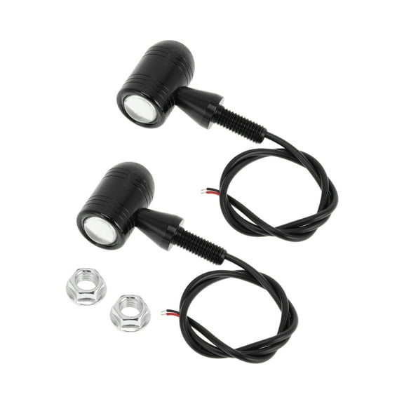 Unique Bargains 2Pcs License Plate Light 12V Led Tag Lamp for Car Motorcycle Waterproof, Rainproof License Plate Light