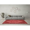 thumbnail image 3 of Ahgly Company Indoor Square Persian Red Traditional Area Rugs, 3' Square, 3 of 4