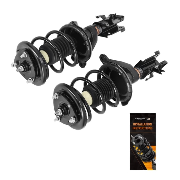 Maxpeedingrods 2x Front Left Right Shock Absorber Struts for Honda Civic 2001-2005 1.3L 171434 1332351L