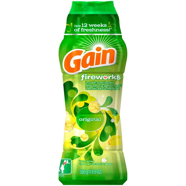 Gain Fireworks Inwash Scent Booster Beads, Original, 19.5 Oz Walmart