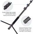 thumbnail image 3 of Stick 54-inch Extendable Selfie Stick Tripod Stand Aluminum Alloy with Detachable Desktop Tripod Phone Holder Sports Camera Mount Adapter Remote Shutter Compatible with  and, 3 of 7