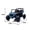 Blue+Polypropylene+100-149 Lbs, variant on LHSHID 24V 2-Seater bicycle with Parental Remote, 4-Wheel Suspension, Slow-Start System, Large Wheels, Bumper Bar, Storage, Music, USB, and Bluetooth for family
