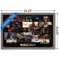 thumbnail image 3 of Star Wars: The Mandalorian - Credit Illustrations Wall Poster, 14.725" x 22.375", Framed, 3 of 3