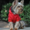 thumbnail image 3 of Doggie Design Sport Hoodie Flex-Fit Embroidered Fleece Lined Sweatshirt Red / 4XL, 3 of 7