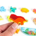 thumbnail image 2 of Rompecabezas de anillos apilables para niños, rompecabezas de educación temprana, juguetes educativos para niños, bloques de construcción altos apilables con equilibrio de dinosaurios, 2 of 6