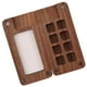 thumbnail image 4 of Paleta de acuarela de madera, caja de almacenamiento de pintura de acuarela, fácil de limpiar, pintura vacía Sin clip, 4 of 7