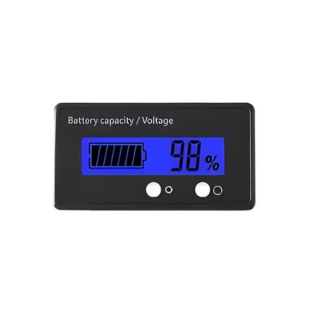 

Linyer Battery Capacity Indicator Fittings Universal Modified Component Motorcycles Cars Display Voltmeter Tester Displaying Device