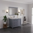 thumbnail image 2 of 21 in. L x 17.7 in. W Drop-In Rectanglar Vitreous China Bathroom Sink in White with Overflow and Single Faucet Hole, 2 of 12