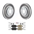 thumbnail image 1 of Transit Auto Front Coated Disc Brake Rotors and Ceramic Pads Kit for Car Toyota Camry with 275mm Diameter Rotor KGA-100417, 1 of 11