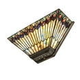 thumbnail image 5 of Meyda Lighting 16" Wide Tiffany Jeweled Peacock Wall Sconce, 5 of 7