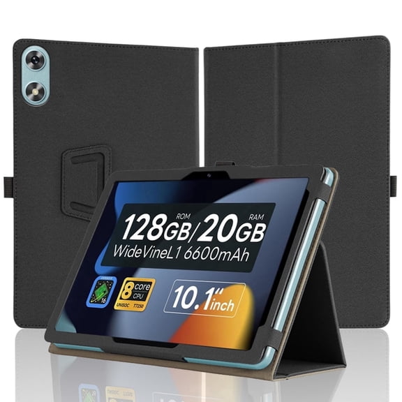 [NSFN] for URAO A10 Tablet Case,URAO 10.1 Inch Tablet Case, Protective Case with Handheld Band, Easy to Hold, Stand Function, Multiple Angles,Portable, Shock Resistant, Drop Prevention