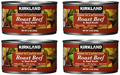 Kirkland Signature Roast Beef NET WT 12 oz (pack of 4)
