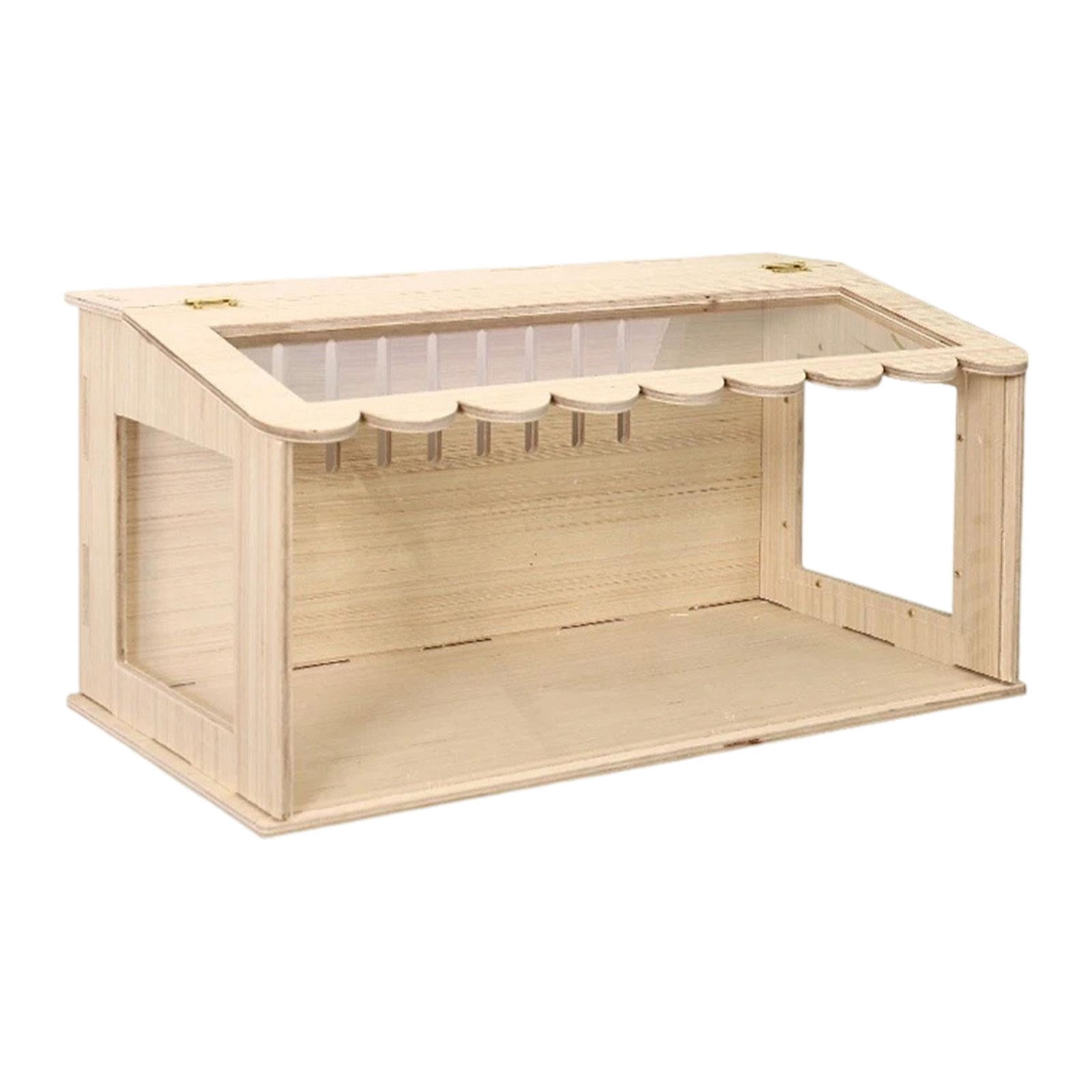 EHJRE Chick Incubator Made of , Hamster Cage for Ducks, Birds, Incubator, Quail Cage, Chicken Coop for Ducks, Birds, Chinchillas, Mice, Hamsters 4cmx3cmx3cm
