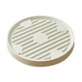 thumbnail image 3 of Soporte para plantas, maceta redonda para mover, bandejas para plantas, paleta silenciosa para plantas, bandeja para macetas para jardín, florero, Beige, 3 of 8