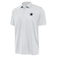 thumbnail image 2 of Men's Antigua White Dallas Cowboys Big & Tall Ellipse Polo, 2 of 3