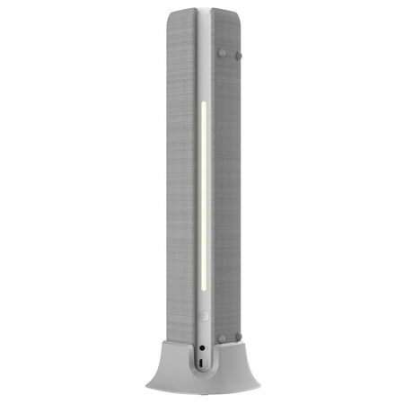 ION Audio - Meeting Mate Rechargeable Portable Bluetooth-Enabled Speaker with Built-In Microphone - Gray