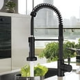 thumbnail image 2 of Matte Black Kitchen Sink Faucet Pull Down Kitchen Faucet Single Handle Mixer Tap 360 Rotation Torneira Cozinha Mixer Tap, 2 of 11
