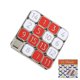 thumbnail image 1 of Juego educativo Number Slide Puzzle de metal rojo y blanco, 1 of 7