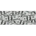 thumbnail image 2 of Well Woven Money Dollar Stacked Modern Modern Green 3' x 7'3" Runner Rug, 2 of 6