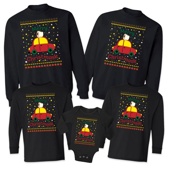 2020 Matching Family Christmas Sweaters - Merry Christmas Sweatshirt - Mom Dad Kid Baby Christmas Outfits - Toilet Paper Sweater