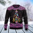thumbnail image 5 of Suéter navideño feo para hombre con estampado 3D de gato maullido de PLstar Cosmos, jersey de punto informal unisex de invierno MYY24, 5 of 5