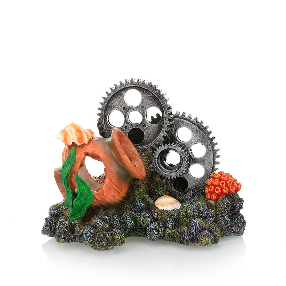 KYAIGUO Fish Tank Decor Stable Artificial Resin Coral Aquarium Decorations Fish Tank Accessories
