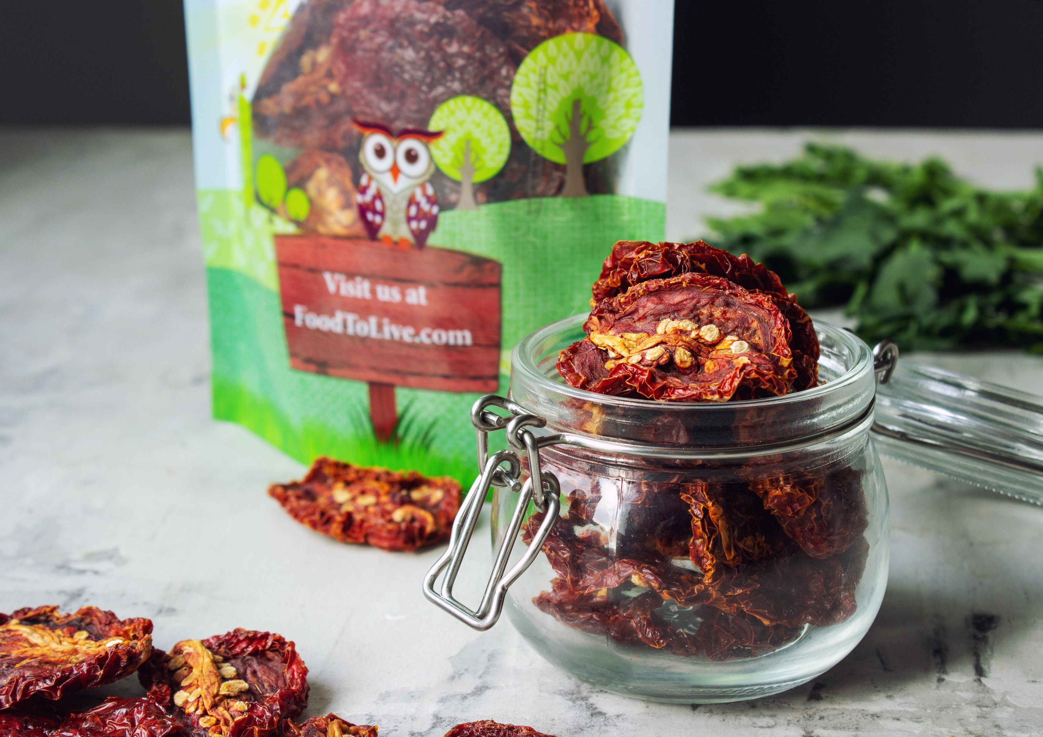 Organic Sun-Dried Tomatoes with Sea Salt, 15 Pounds — Non-GMO, Kosher, Raw, Vegan — by Food to Live