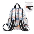 thumbnail image 5 of FORMRS School Backpack with Front Zippered Pocket 12" Student Travel Daypack, Pink Mosaic Pattern, 5 of 6