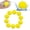 Yellow, variant on Reusable Water Baloons,Reusable Water Balls,Soft Cotton Outdoor Water Toys,Summer Pool,Beach & Backyard Games,Eco-Friendly Alternative to Water Balloons(Pink 10pcs 2in)from ANMUYUM