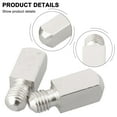 thumbnail image 4 of 2/4/6Pcs Square Metal Drive Pin Stud Mixer Parts For Oster Rubber Connector Square Shaft Juicer Conversion Head Replacement, 4 of 8