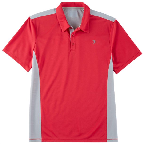 Reel Legends Reel Legends Mens Freeline Colorblocked Polo Shirt