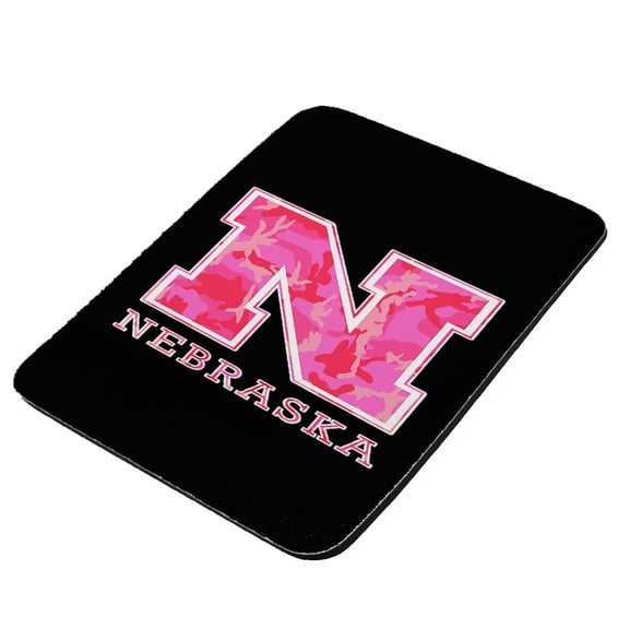 Nebraska Pink Camouflage - KuzmarK Mousepad / Hot Pad / Trivet