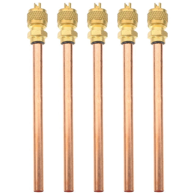 5pcs Refrigerator Check Valves Service Access Valves Air Conditioner Refrigerant Filling Access Valves