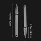 thumbnail image 5 of 150 PCS Tips Clear Nail Sample Swatches Sticks, Pointed Tip Practice Nail Art, Polish Stiletto Display Sticks with Ring for Nail Color Display Practice Home DIY Polish Board, 5 of 5