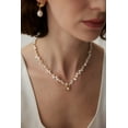 thumbnail image 2 of Elegant Vintage Gold Pearl Necklace with Pendant in 925 Silver, 2 of 6